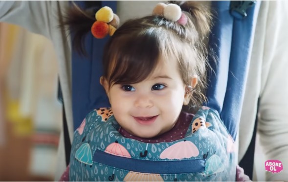 Bebeğimiz Miray, Canbebe Bebek Bezi Reklamında yer aldı.