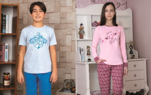 Genç modellerimiz Begüm ve Berhan, Baykar Pijama Katalog Çekiminde yer aldılar.